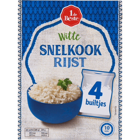 1 de Beste Snelkookrijst builtjes - Dirk