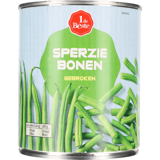 1 de Beste Sperziebonen gebroken - Dirk