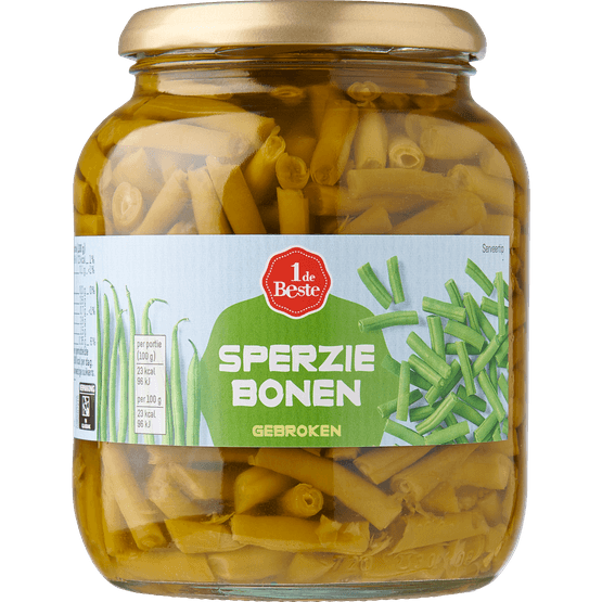 1 de Beste Sperziebonen gebroken - Dirk