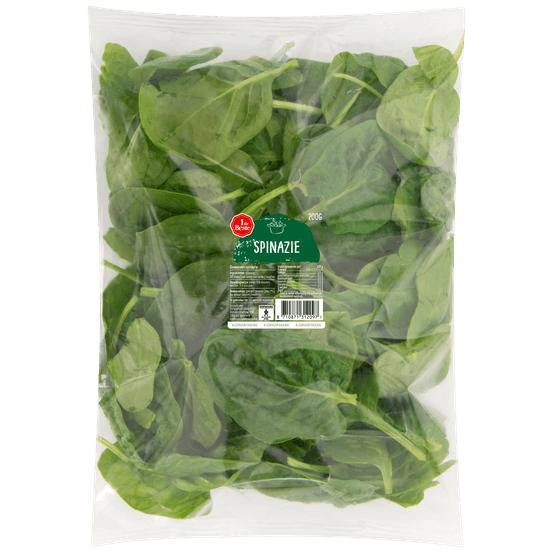 1 de Beste Spinazie gewassen kleinverpakking - Dirk