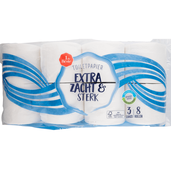 1 de Beste Toiletpapier 3 laags - Dirk
