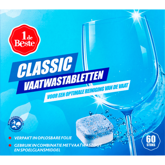 1 de Beste Vaatwastabletten classic - Dirk