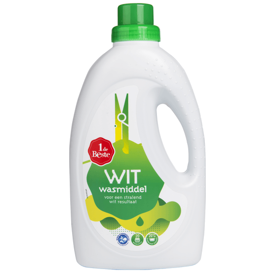 1 de Beste Vloeibaar wasmiddel wit - Dirk