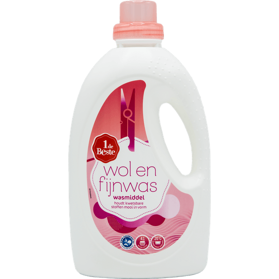 1 de Beste Vloeibaar wasmiddel wol & fijn - Dirk