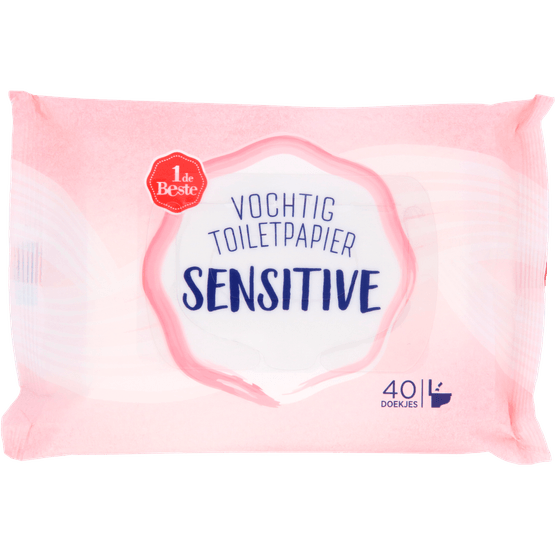 1 de Beste Vochtig toiletpapier gevoelige huid - Dirk