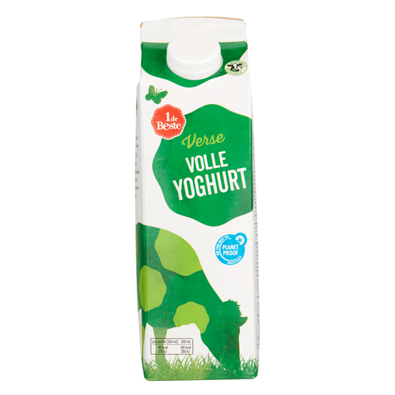 1 de Beste Volle yoghurt - Dirk
