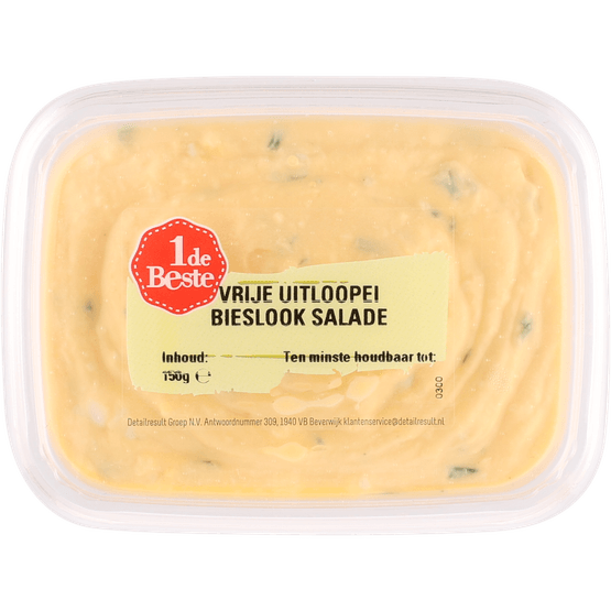 1 de Beste Vrije uitloopei bieslook salade - Dirk