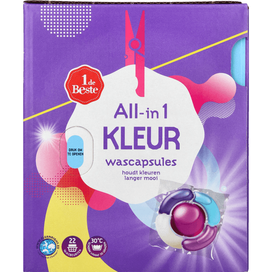 1 de Beste Wascapsules kleur - Dirk