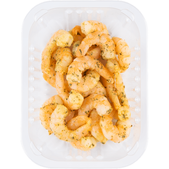 1 de Beste Wokgarnalen rauw met knoflook groot - Dirk