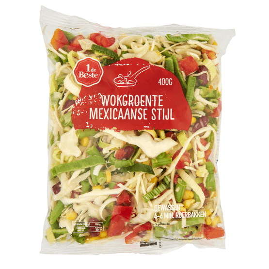 1 de Beste Wokgroente Mexicaanse stijl - Dirk
