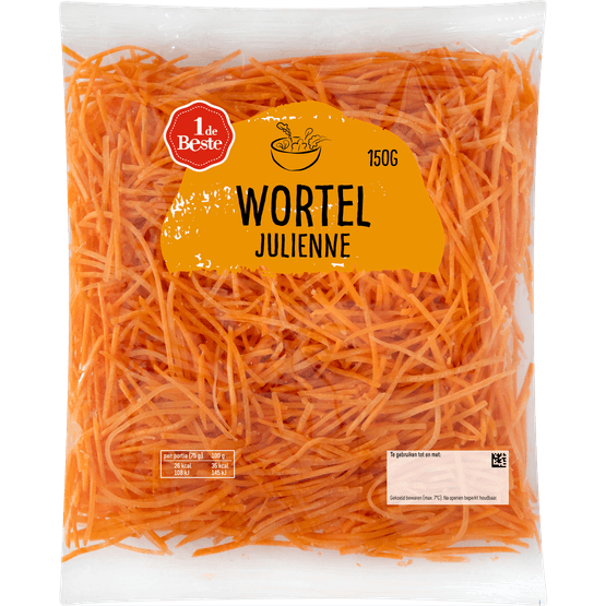 1 de Beste Wortel julienne - Dirk