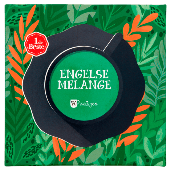 1 de Beste Zwarte thee Engelse melange - Dirk