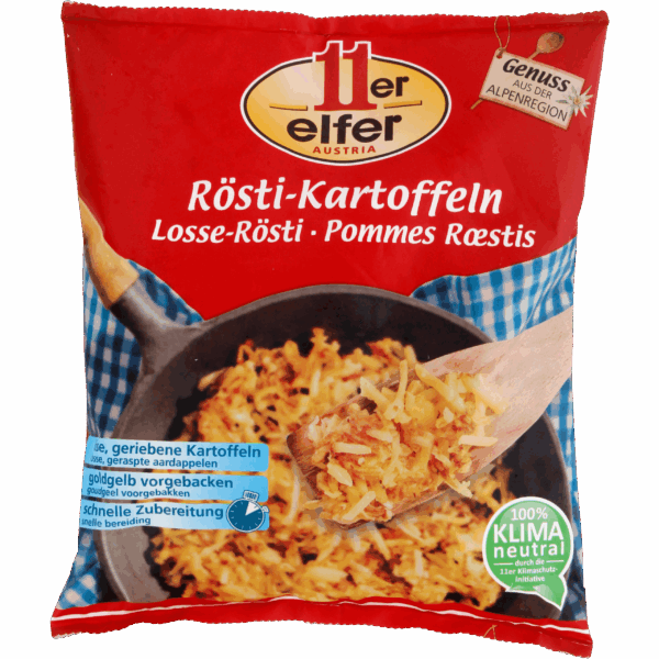 11er Voorgebakken losse Rösti - PLUS