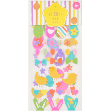 3D Sticker Set 4+ 2 Vellen - JUMBO