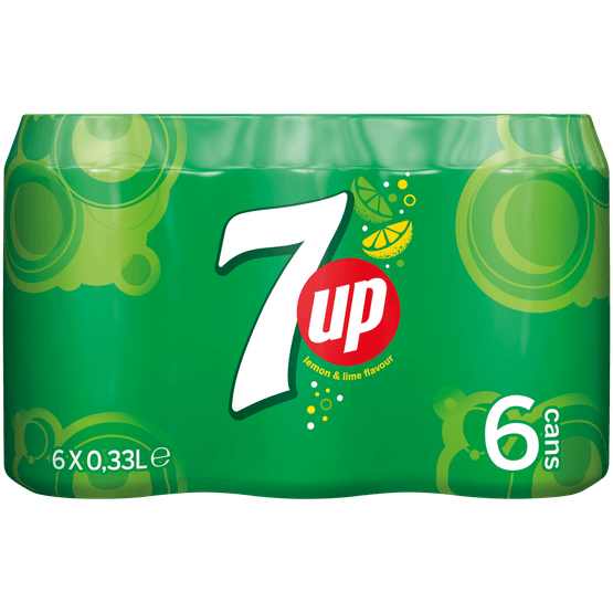 7UP Regular 6x33 cl - Dirk