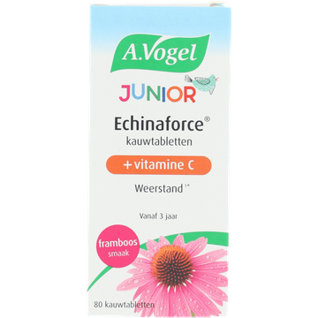 A. Vogel Echinaforce Junior weerstand + vitamine C kauwtabletten - JUMBO