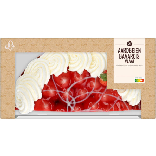 AH Aardbeien Bavaroise Vlaai Half - Albert Heijn
