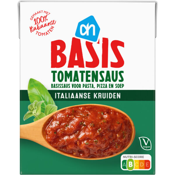 AH Basis Tomatensaus Italiaanse Kruiden - Albert Heijn