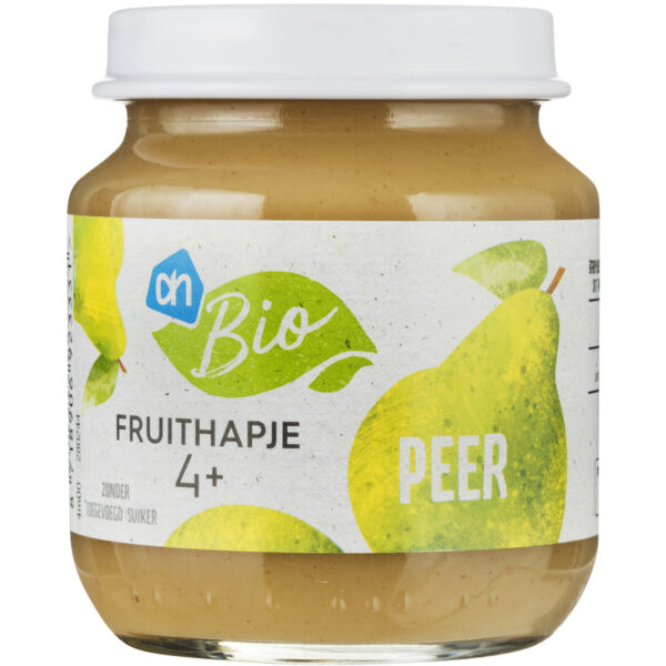 AH Biologisch Fruithapje Peer 4m+ - Albert Heijn