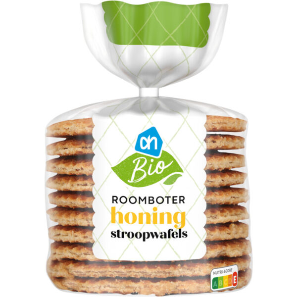 AH Biologisch Honing Stroopwafels - Albert Heijn