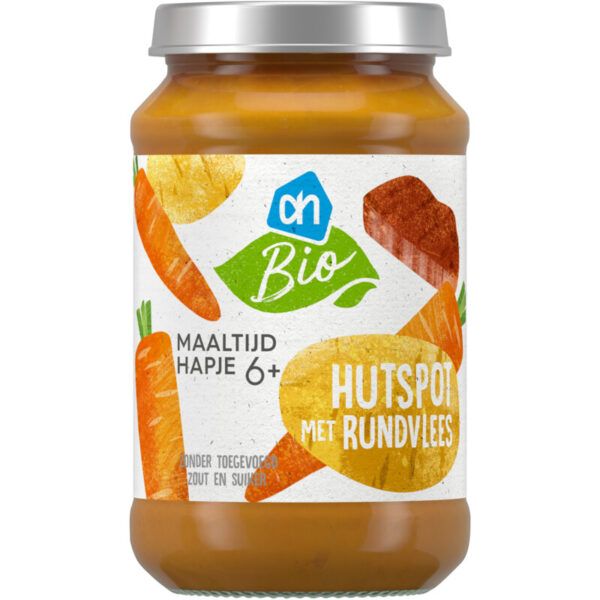 AH Biologisch Maaltijdhapje Hutspot met Rundvlees 6+ - Albert Heijn