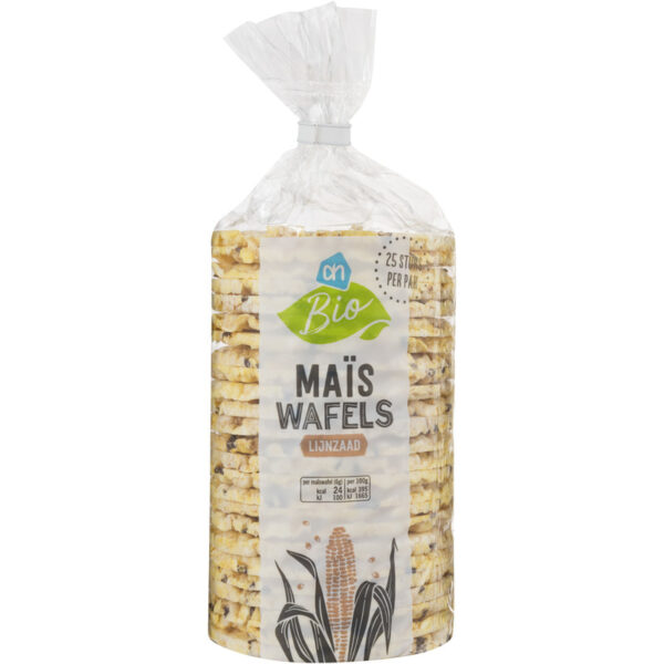 AH Biologisch Maïswaffels met Lijnzaad - Albert Heijn