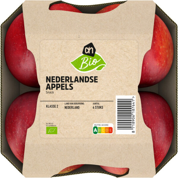 AH Biologisch Nederlandse appels schaal - Albert Heijn