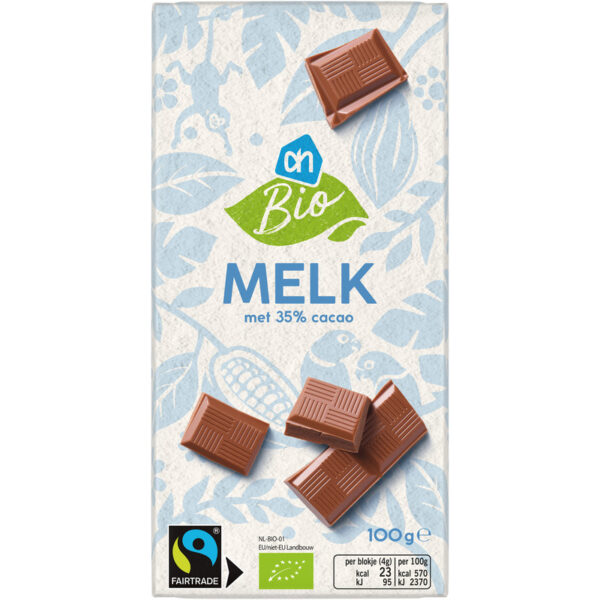 AH Biologisch Reep Melk - Albert Heijn