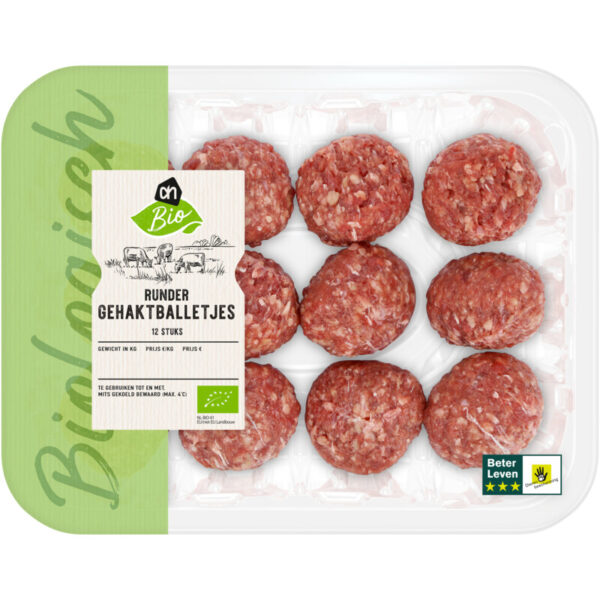 AH Biologisch Rundergehakt Balletjes - Albert Heijn