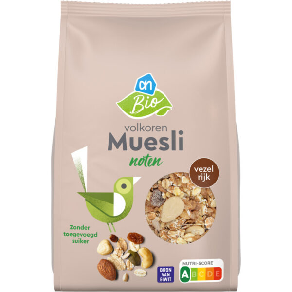 AH Biologisch Volkoren Muesli Noten - Albert Heijn