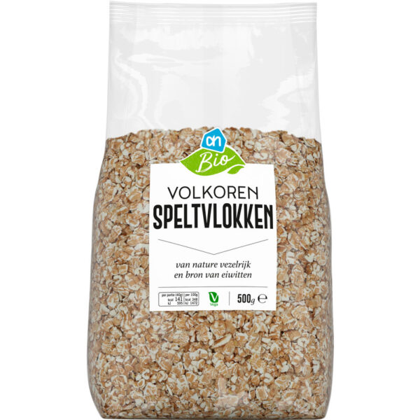 AH Biologisch Volkoren Speltvlokken - Albert Heijn