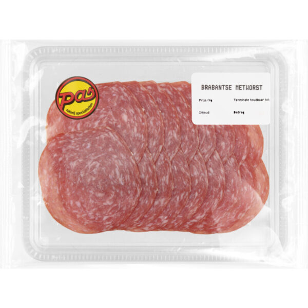 AH Brabantse Metworst Gesneden Voorverpakt - Albert Heijn