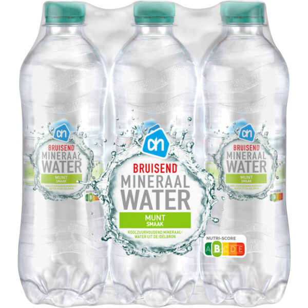 AH Bruisend Mineraalwater Munt 6-pack - Albert Heijn