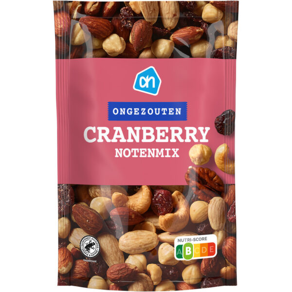 AH Cranberry Notenmix Ongezouten - Albert Heijn