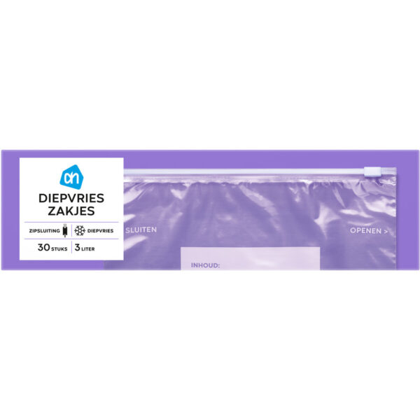 AH Diepvrieszakjes met zipsluiting groot - Albert Heijn