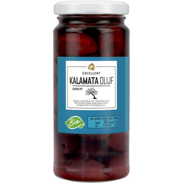 AH Excellent Biologische Kalamata Olijf zonder Pit - Albert Heijn