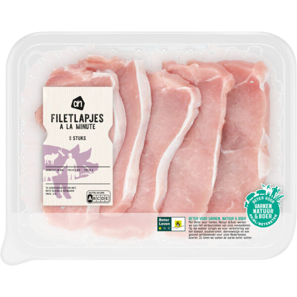 AH Filetlapjes à la minute naturel - Albert Heijn