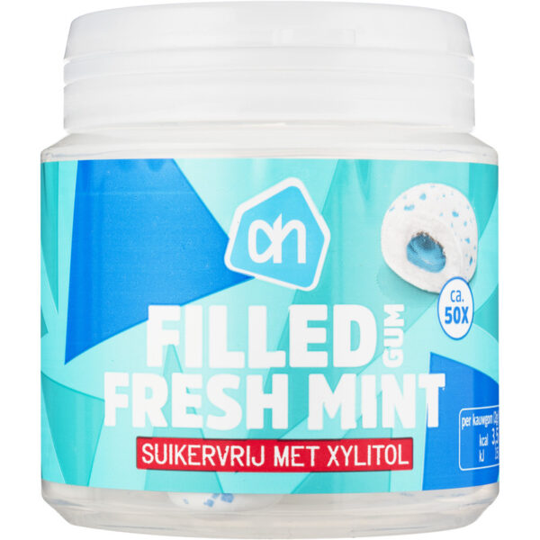 AH Filled Fresh Mint Gum Suikervrij - Albert Heijn