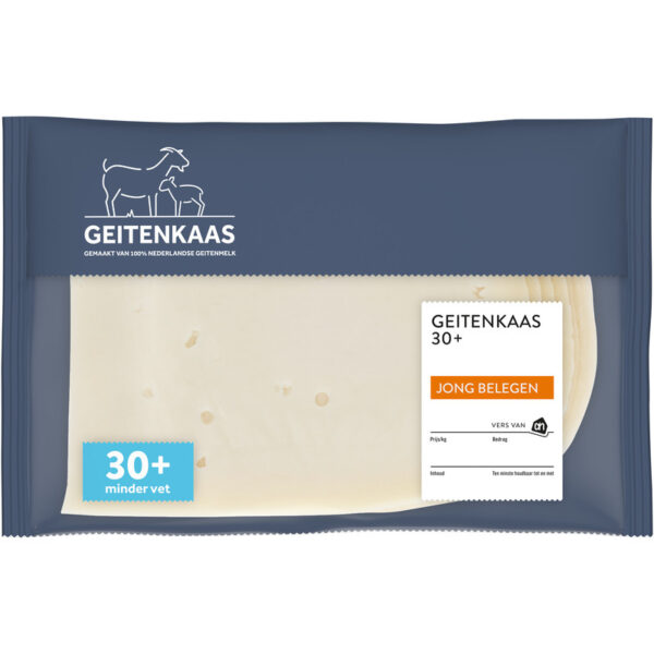 AH Geitenkaas Jong Belegen 30+ Plakken - Albert Heijn