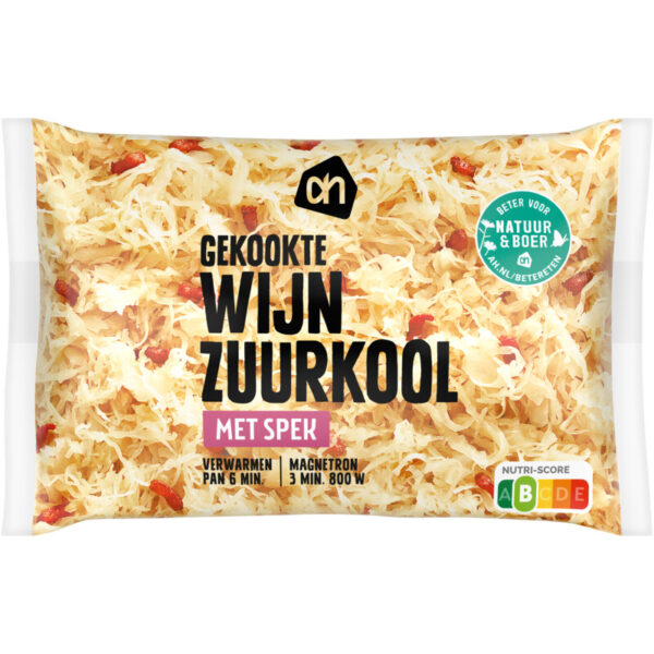 AH Gekookte Wijnzuurkool met Spek - Albert Heijn