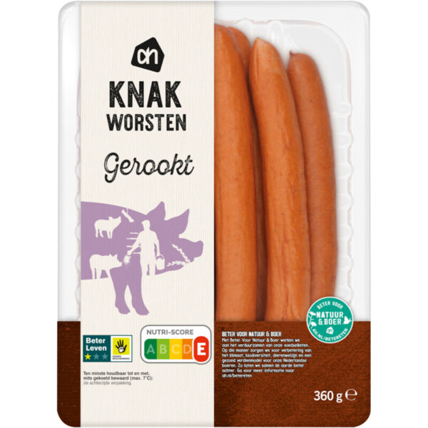 AH Gerookte Knakworsten - Albert Heijn