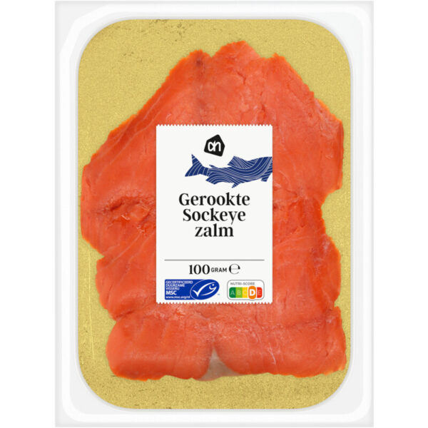 AH Gerookte Sockeye Zalm - Albert Heijn