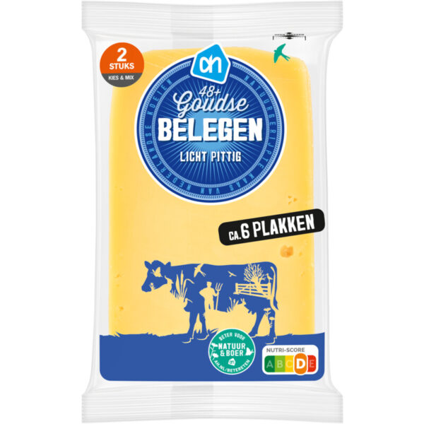 AH Goudse Belegen Kaas 48+ Plakken - Albert Heijn