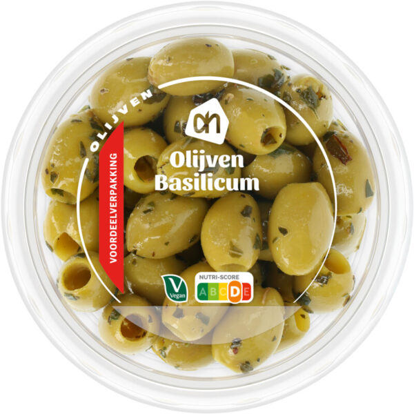 AH Groene Olijven met Basilicum - Albert Heijn