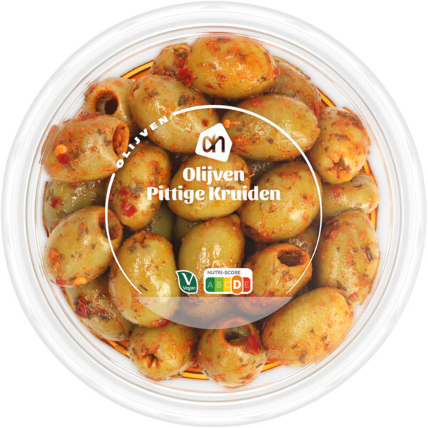 AH Groene Olijven met Pittige Kruiden - Albert Heijn