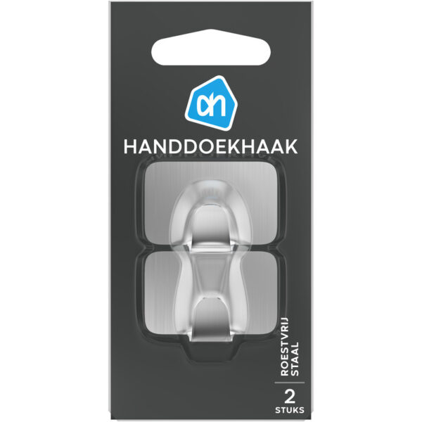 AH Handdoekhaakjes Roestvrij Staal - Albert Heijn
