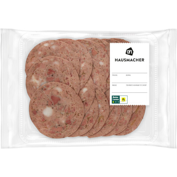 AH Hausmacher gesneden leverworst - Albert Heijn