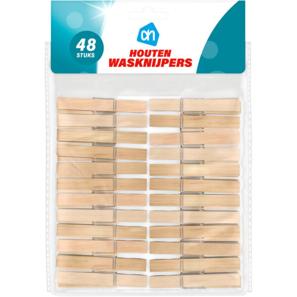 AH Houten Wasknijpers - Albert Heijn