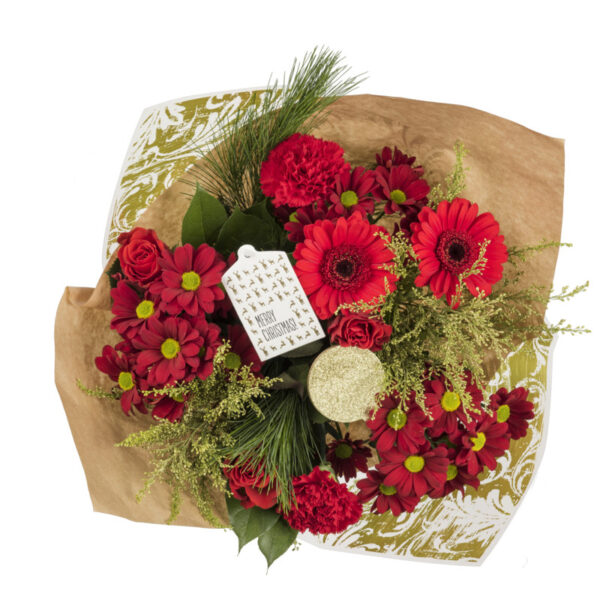 AH Kerstboeket Rood - Albert Heijn