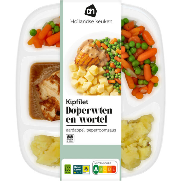 AH Kipfilet Pepersaus met Wortel en Doperwt - Albert Heijn